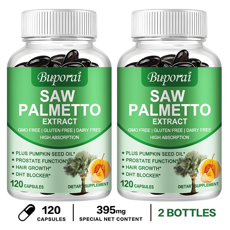 Buporai - Saw Palmetto Extract Capsules - Hair Health
