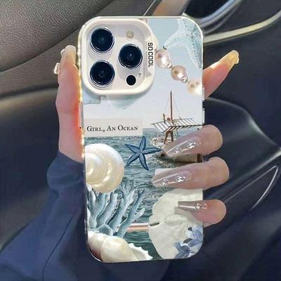 Sailboat Starfish iPhone 15/16 Pro Max/14/13 Creative Case