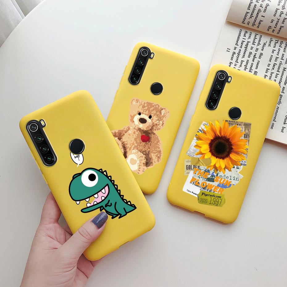 For Cover Xiaomi Redmi Note 8 Case Soft Silicone Painting Phone Case Xiaomi Redmi Note 8 Pro Cover Funda Redmi Note 8 T 8T Case
