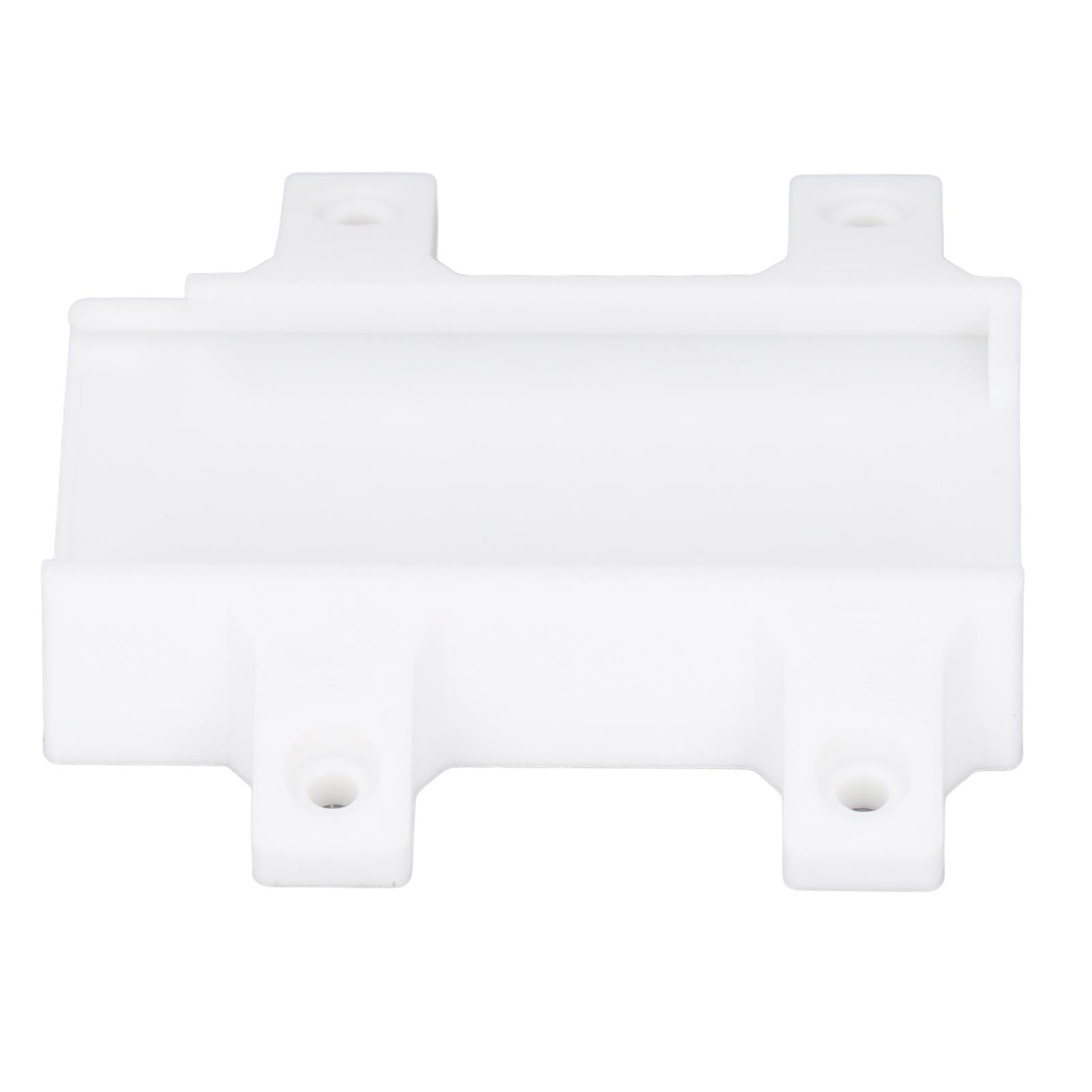 

Ethernet Adapter Wall Mount White ABS Sturdy Structure Secure Mounting Ethernet Adapter Bracket