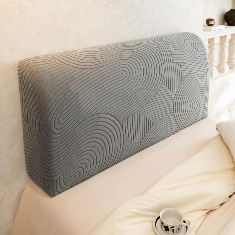 Elastic All-inclusive Bedside Cover, Dust-proof Fixed Bedside Special Universal Cover, Modern Minimalist Bedrest