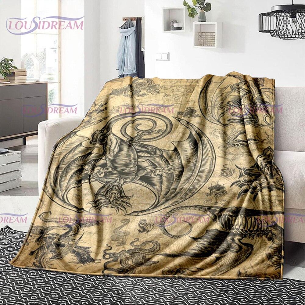 Buntes Geometrie-Muster, Klimaanlage, Flanelldecke, Bürozimmer, warm und bequem, Sofa, D20, Würfel-bedruckte Decke, Geschenk