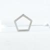 Titaniums Keychains Hangings Buckle Easily Open Keychains Rings Side Pushing Split Keyring Portable Keychain Buckle