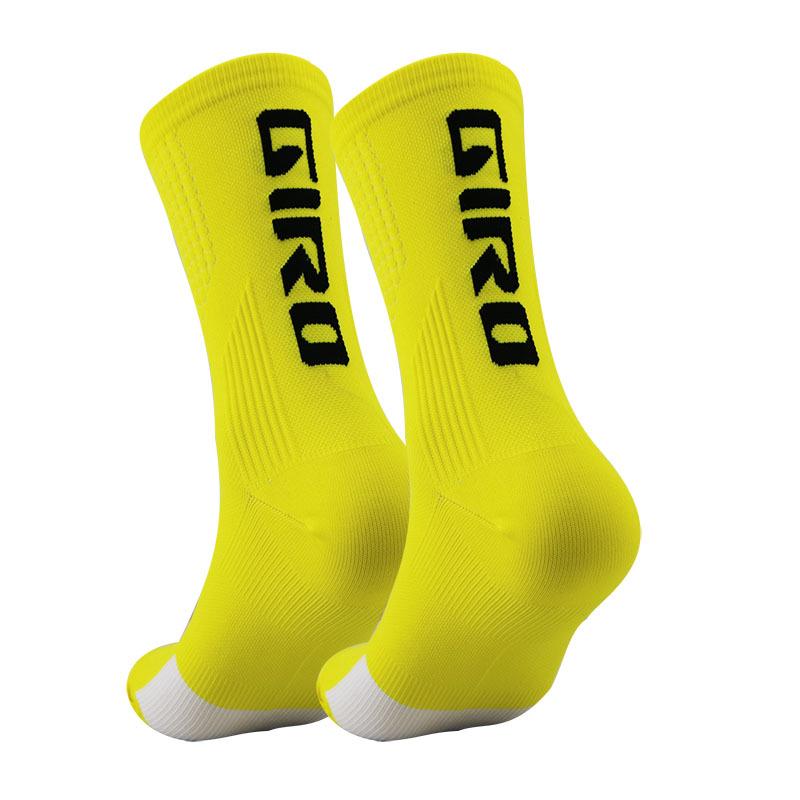 Unisex Outdoor Sports High Tube Cycling, Basketball, Running, and Hiking Socks - Breathable and Sweat-Absorbent.