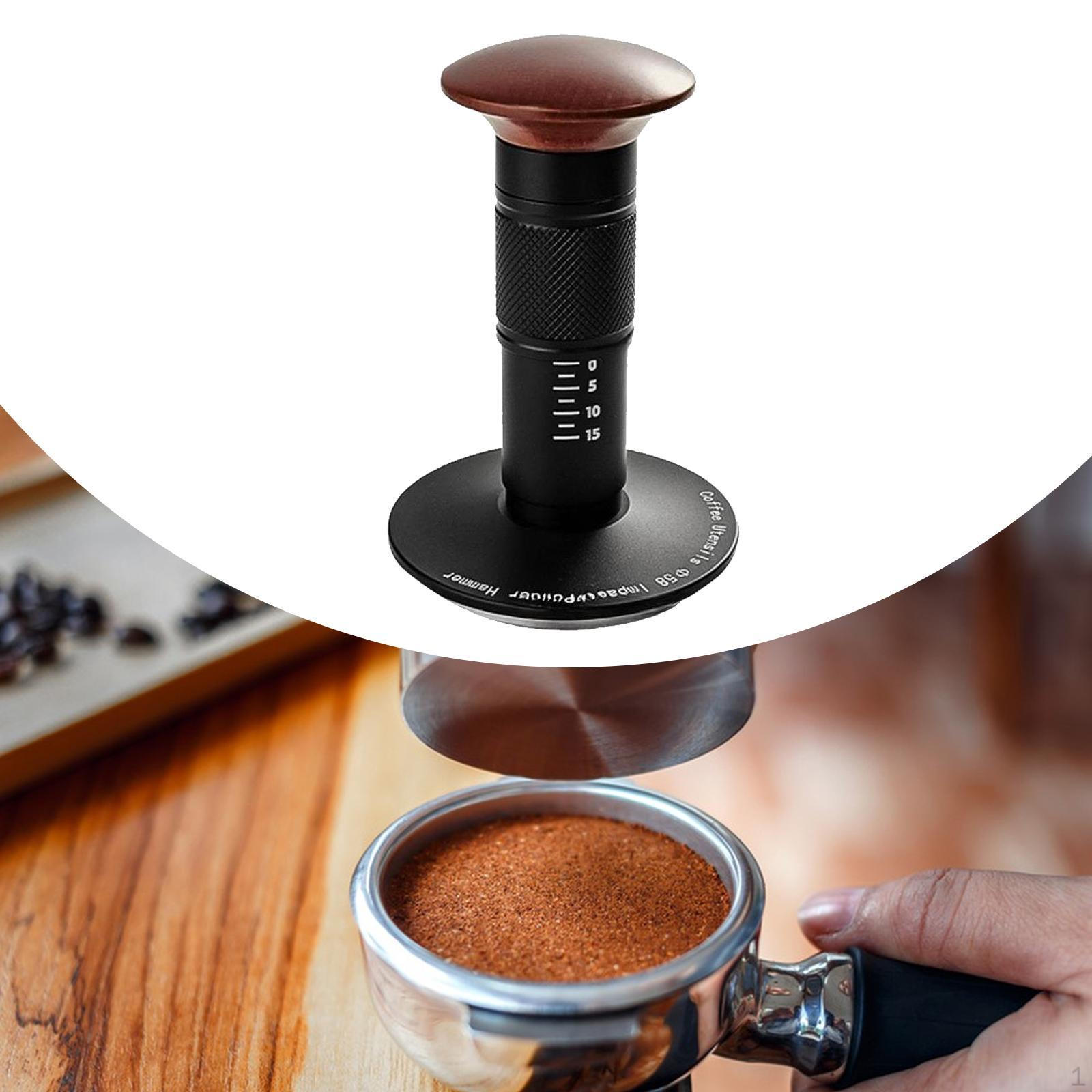 

Tool for Stainless Steel Tampering And Distribution in Cafes 58MM flat bottom