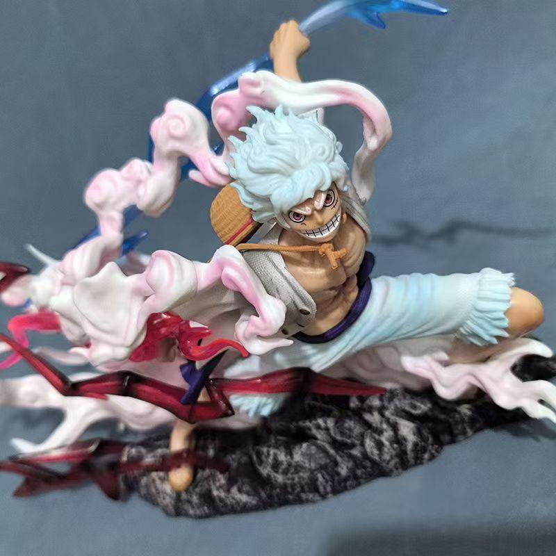 Anime One Piece Sun God Gear 5 Monkey D Luffy Figurine Action Figure Model PVC Collection Figures Doll Toys Gift