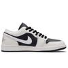 Jordan Air Jordan 1 Abrasion Resistant Abrasion Resistant Low top Vintage Basketball Shoes Unisex Black Gray IH0649-021(Team734-)