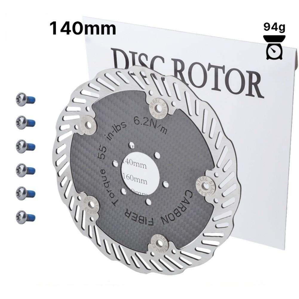 

Perforated Heat Dissipation Carbon Disc Brake Center Lock Disc six nails 140MM