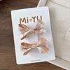 2pcs/set Sweet Plaid Kids Girl Hair Clip Korean Fashion Retro Cute Bow Children's Hair Pin Kawaii Hair Accessories Headwear