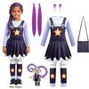 Adventure Game Poppy Girls Outfits Halloween Cosplay Lily Birthday Party Children's Jumpsuit Carnival Performance Kids Clothes
