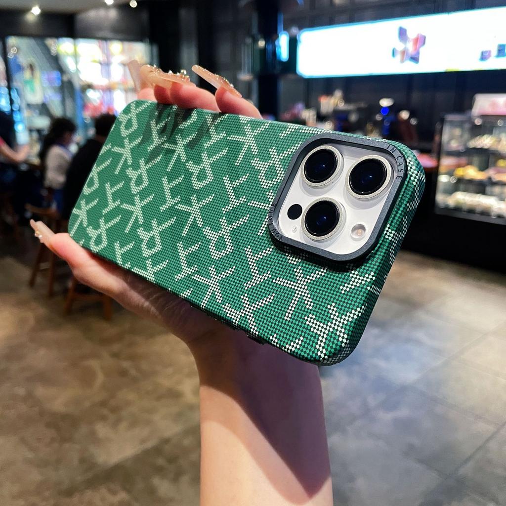 Retro Phone Case for IPhone 16 Carbon Fiber Pattern Protective Case for Apple 15 Promax Case for Huawei Mate70 Trend