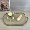 Modern Storage Trays Desktop Leather Storage Trays Living Room Snacks Organize Plate Simple Entrance Hall Key  Organize Plate