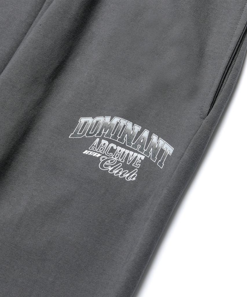 DOMINANT Design Archive Club Jogger Pants_Charcoal
