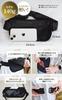 On LIXIA Security Pouch with YKK Skimming Overseas Supervised by Overseas Tour Guides X [Featured Jalan] Water-Resistant Zipper, Design, Prevention,