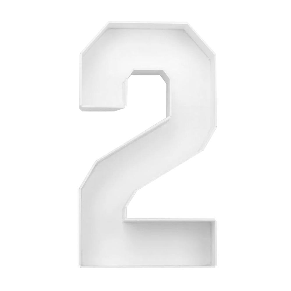 91.5CM Balloon Number Box Numbers 0-9 Marquee Balloon Frame 3D Balloon Frame Baby Shower