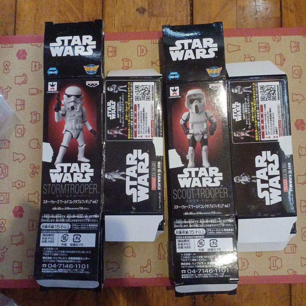 [USED] Star Wars World Collectible Figures Vol. 7 (5 types + 1 type)