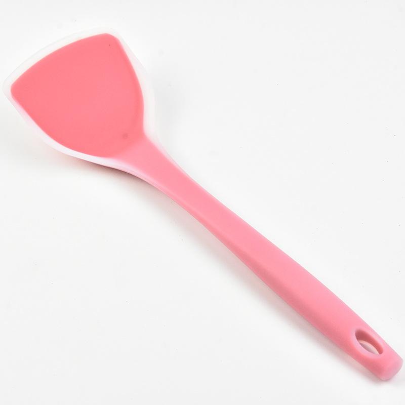 Silicone Spatula for Non-Stick Pans-Kitchen Turner, Flexible High Temp Dishwasher Safe Cooking Utensil, Omelette and Fish Turner
