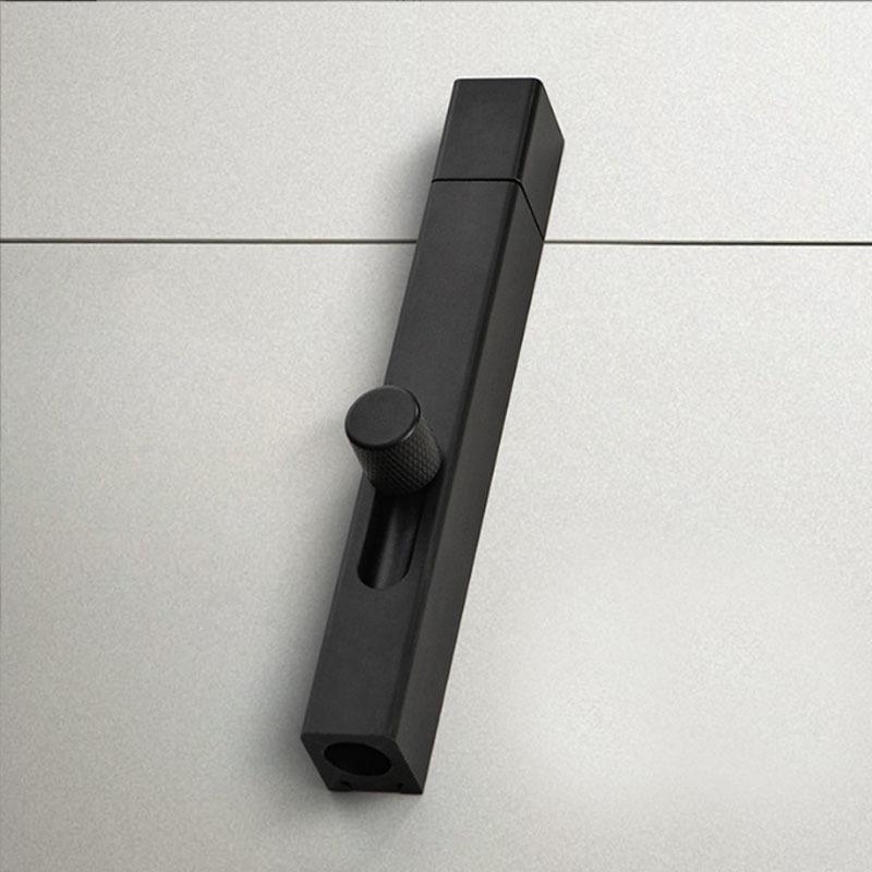 1pcs Door Bolts Catch Lock Door Lock Buckle Aluminum Alloy Garden Gate Shed Toilet Barn Sliding Door Bolt Latch Home Hardware