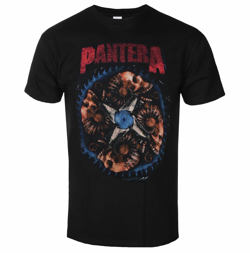 Pantera Devil Art Pattern Groove Metal Band Tshirt Casual Street Style Cotton Tshirt Suitable For Both Unisex And Unisex