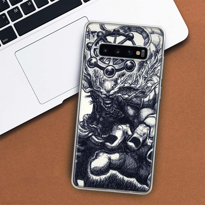 

Чехол для телефона Kaisen J-Jujutsu Sukuna Mahoraga для Samsung Galaxy S7 S8 S9 Plus S10E S10 Lite Note 20 Ultra 10 Pro 9 8 M12 M21 M30S Samsung S10Lite 2020