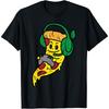 Gamer Pizza Video Gaming Funny Food Men Girls Teen Youth T-Shirt