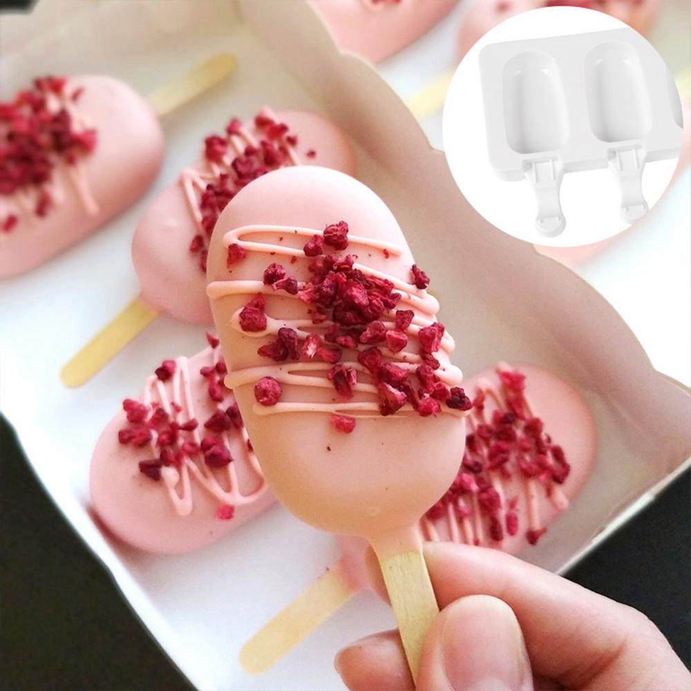4/8 ячеек силиконовая форма для мороженого DIY домашняя форма для леденцов ледогенератор для льда морозильная камера форма для фруктового сока эскимо производители кубиков льда