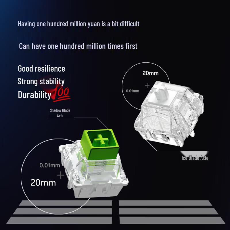 DAREU COOL68 Magnetic Switch Gaming Mechanical Keyboard