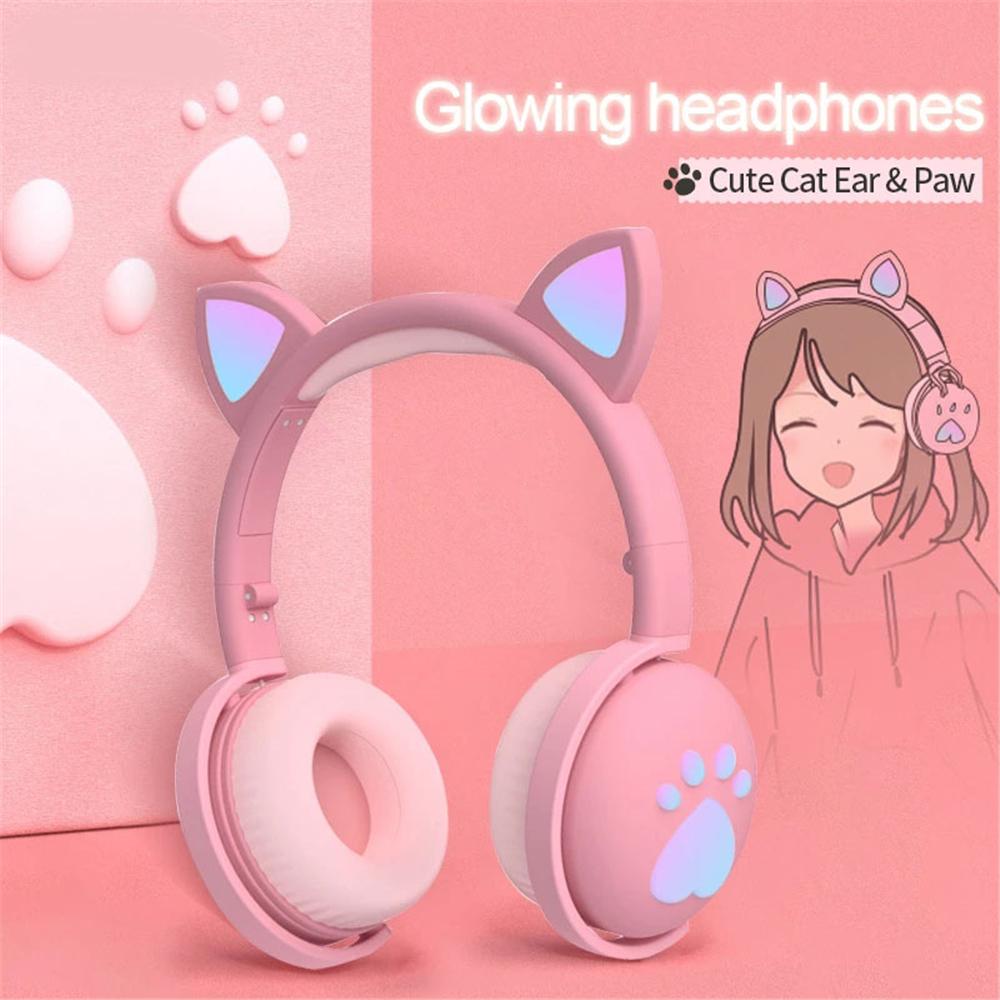 Japanische Anime Katzenohr Mütze - Achteckige Baskenmütze Mit Süßen Katzenohren Für Mädchen