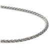 925 Rope Chain, Grayish Silver, 2mm Thickness, 50cm-60cm Length, Twisted Necklace, SILVER925 Silver Chain, Twisted Rope Braid, High Density, Heavy,