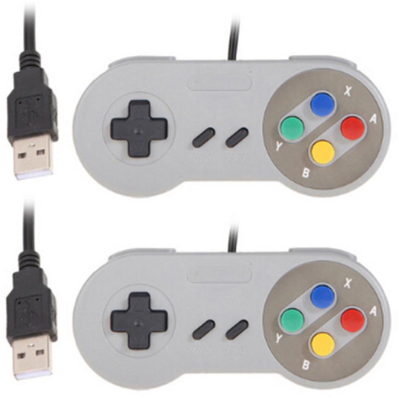 USB Retro Super Controller für SF SNES PC Windows Mac Spielzubehör