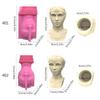 King Queen Portrait Silicone Pot Mold Succulent Flowerpot Clay Cement Plaster Molds DIY Home Garden Flower Pots Mould