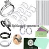 Invisible Ring Size Adjuster Set: 8 Soft Pads for Resizing Diamond Rings & Jewelry