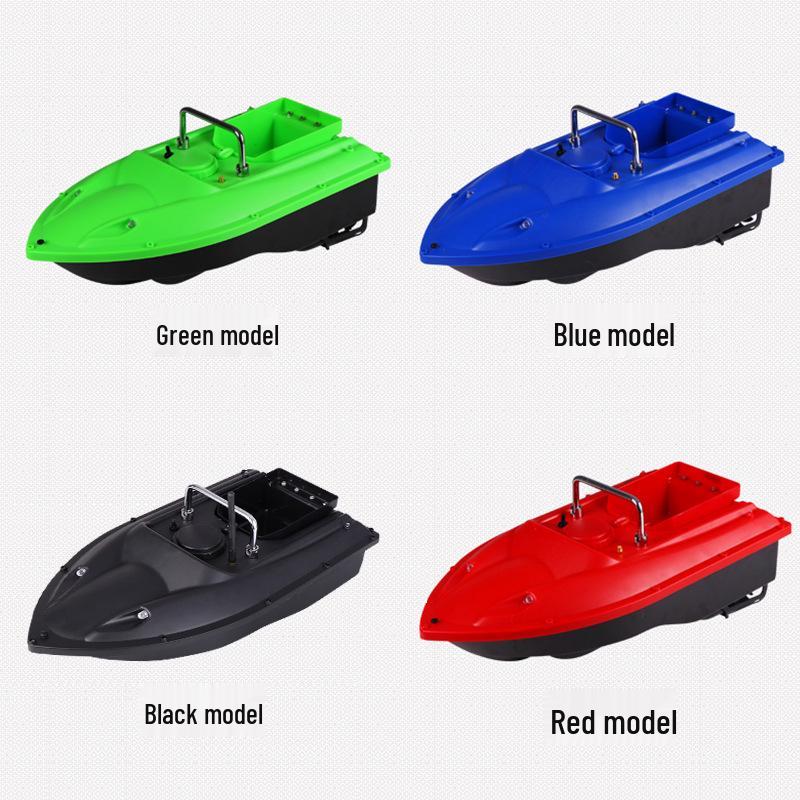 500m RC Intelligent Fishing Boat with One-Handed Cruise and Bait Feeder