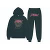 Pánská Dámská Ležérní Sada Mikin s Kapucí s Potiskem Písmen Lehký Streetwear Outfit Pro Teenagery Mladé Dospělé