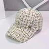 Spring and Autumn Baseball Cap Women's Fashion Gold Line M Standard Casual Versatile Cap Temperament Batch