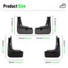 4PCS Car Mud Flaps Splash Guards Mudguards Car Mud Flaps Compatible with Chery Tiggo 7 Pro 2020 2021