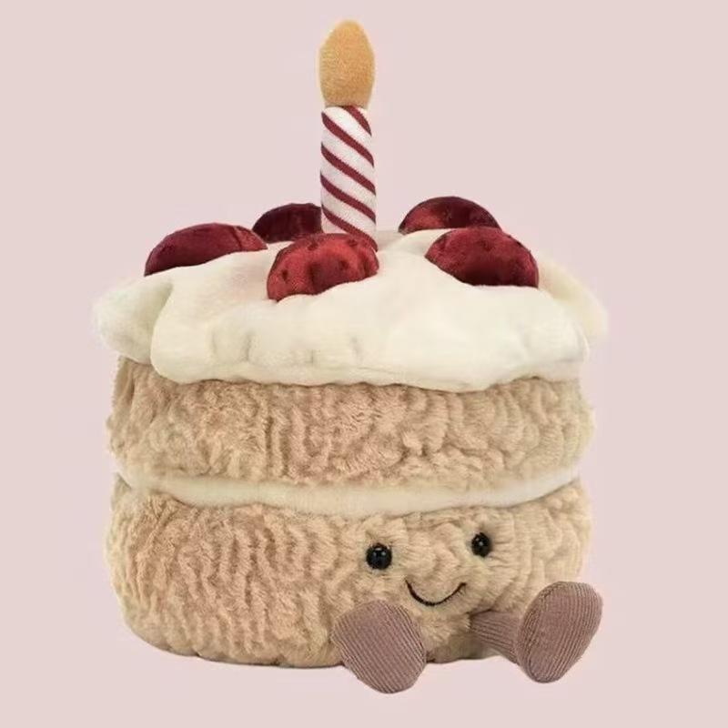 Fun Cake Doll Children's Birthday Gift Plush Toy Creative Fake Cake Fun Birthday Gift Girl