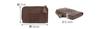 Genten Coin Case, Genuine Leather, Women's, Brown, GE-31632-50