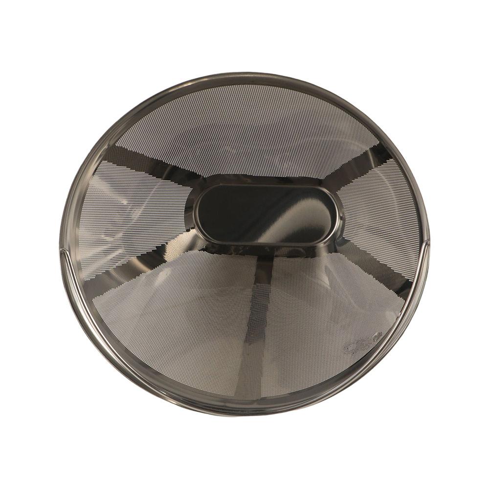 304 Rostfritt Stål Drip Kaffebryggare Filter Finmaskigt med Vikbart Handtag Kaffepulver Korg Återanvändbar Tesil