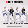 Dětský trendy street dance a hip hopový vystupovací outfit