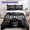 Ronaldo's Iconic Number Seven Bedding Set, Breathable Duvet Cover with Pillowcases, Soft Bed Linen for Bedroom Home Decoration, Perfect Festival Birth
