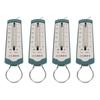 4pcs Metal Spring Bar Force Meter Rectangular Shape Spring Balance Lab Force Gauge  Lab Testing