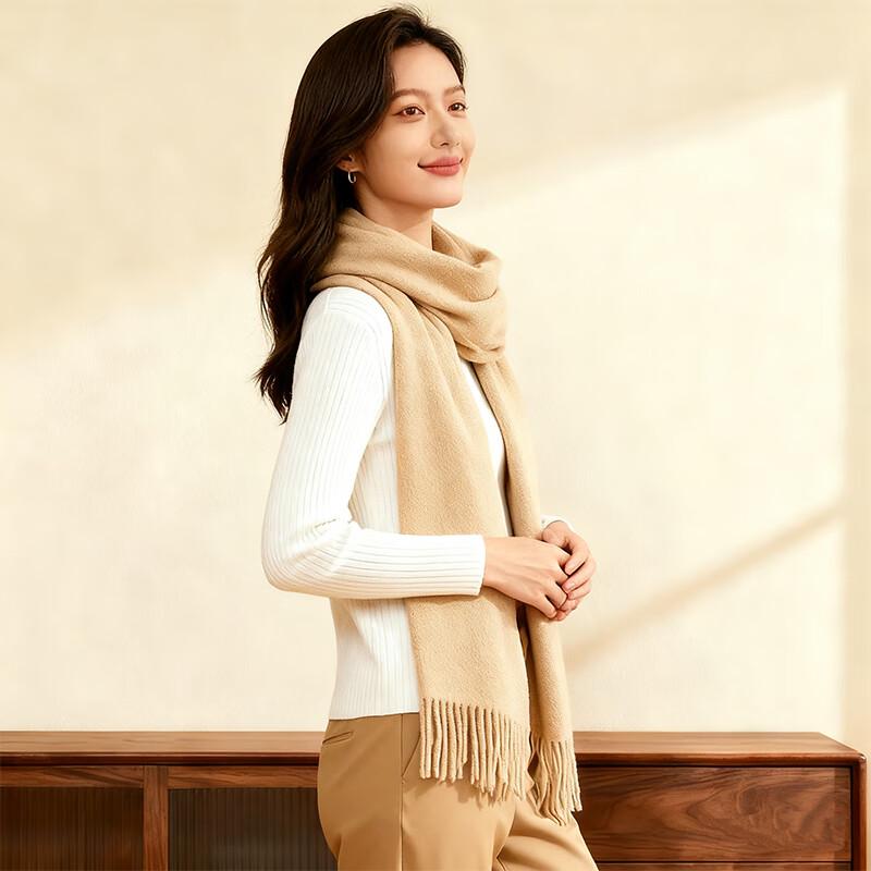 JingSu 100% Cashmere Women's Scarf & Shawl