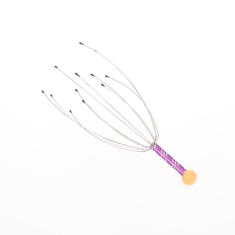 1Pcs Rubbing Scalp Relaxation Relief Body Massager Octopus Head Massager Scratcher Relieves Tension Health Care Tools