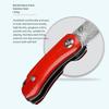 New Style Dyed Bovine Bone Knife Keychain -  Steel Mini Folding Knife, Portable Sharp Knife EDC Tool