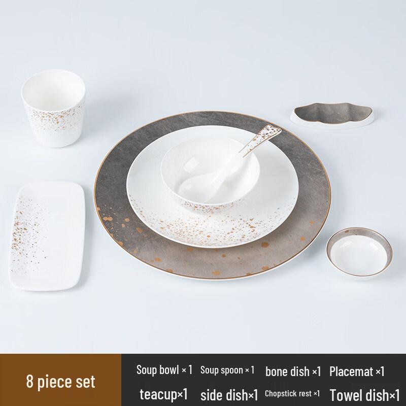 Luxury Chinese Bone China Dinnerware Set
