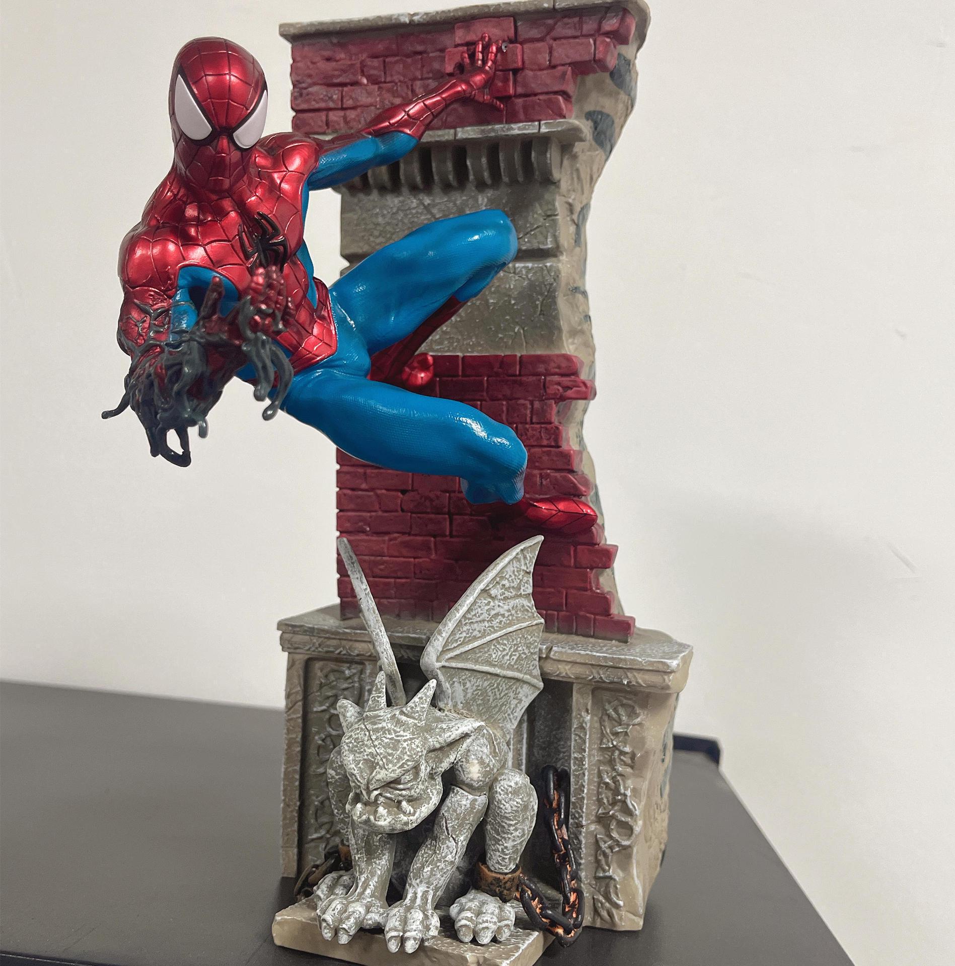 Hero Expedition Venom Spider-Man Statue Figure Ornament