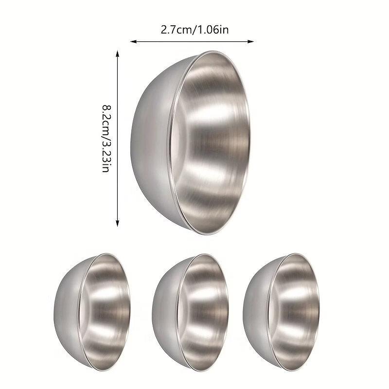 Stainless Steel Dipping Sauce Dishes