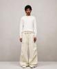 Entaieoseutyudio (U) Barron Cargo Pants Off-White