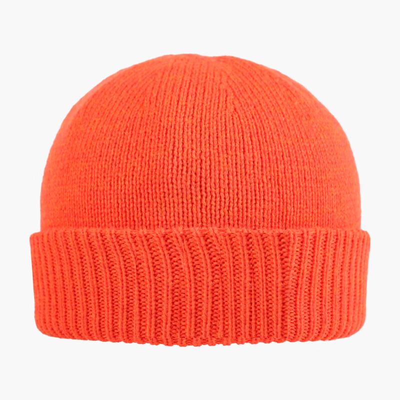 Теплая вязаная шапка из смеси с искусственным кашемиром